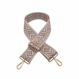 Jen & Co Guitar Strap Boho Taupe STP-BOHO-TP