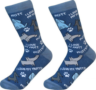E&S Pets I Love My Mutt Socks