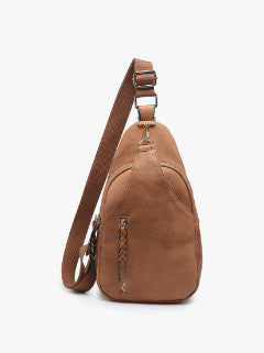 Jen & Co Nikki Sling Crossbody Caramel M2342