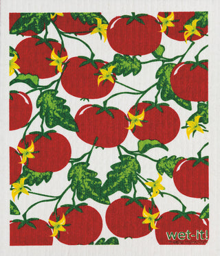 Wet It! Tomato Vine Swedish Dishcloth