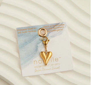 Howard's Narelle Waterproof Heart Charm Gold
