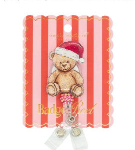 Simply Southern Holiday Badge Reel Bear