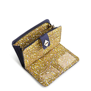 Vera Bradley Turnlock Wallet Peacoat