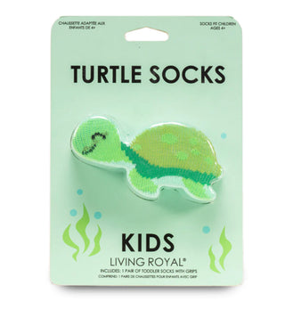 Living Royal Kids Turtle Crew Socks