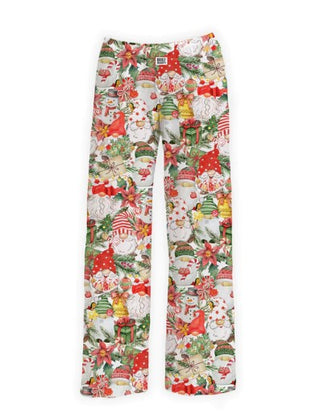 Brief Insanity Holiday Gnome Pajama Pants Small