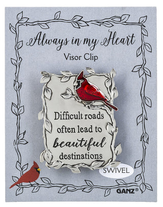 Always In My Heart Visor Clip