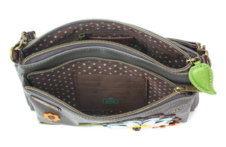 Chala Deluxe Crossbody Daisy Gray 829