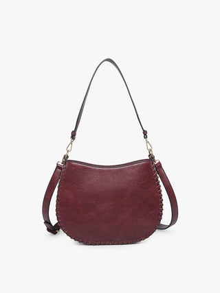Jen & Co Raquel Crossbody Wine M2415