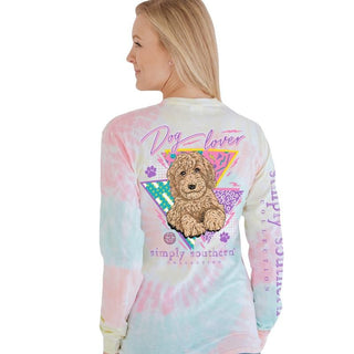 Dog Lover Sorbet Longsleeve by Simply Southern