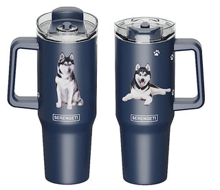 Serengeti Siberian Husky Ultimate Tumbler