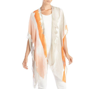 Coco + Carmen Bora Bora Ruana - Blazing Orange 2114505