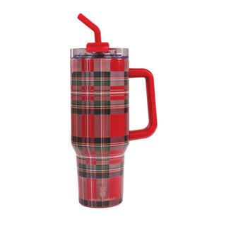 Simply Southern 40oz Tumbler Plaid