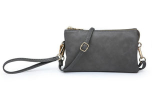 Jen & Co Riley Crossbody Charcoal M013