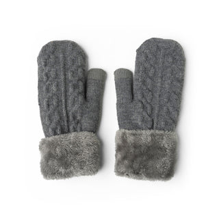 Britt’s Knits Heathered Gray Originals Mittens