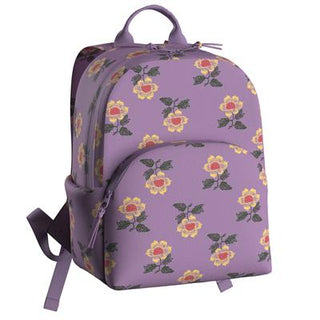 Vera Bradley Just Right Bancroft Backpack Stamped Ditsy Floral