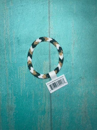 Simply Southern Bead Bangle Black Style 6