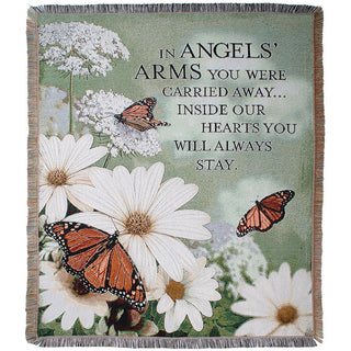Angel’s Arms Woven Tapestry Throw
