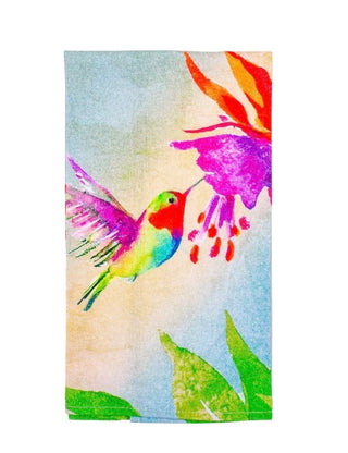 Hummingbird Flour Sack Towel