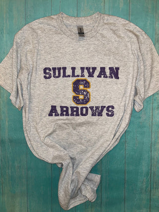Sullivan Arrows T-Shirt Ash Gray