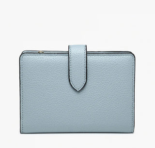 Jen & Co Jane Snap Wallet Baby Blue WL2612