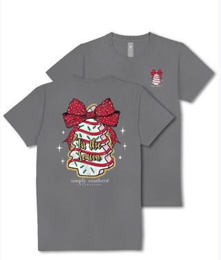 Simply Southern Short Sleeve Tee Cake Washed Coal