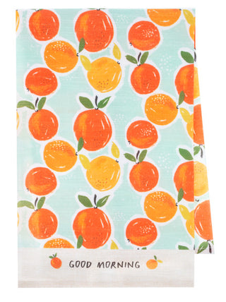Oranges Tea Towel