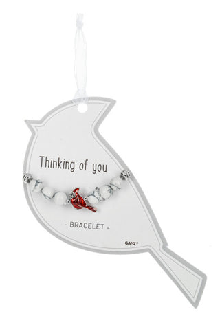 Thinking of You Cardinal Bracelet