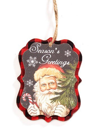 Christmas Sign Ornament