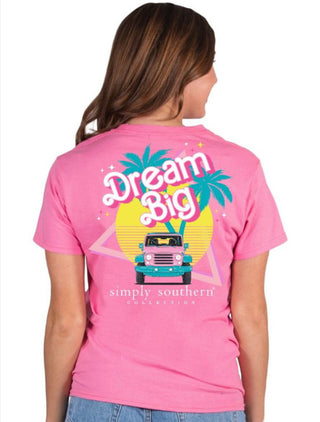 Simply Southern Short Sleeve Dream Azalea Medium