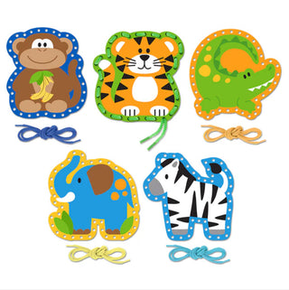 Stephen Joseph Gifts Lace & Learn Lacing Cards