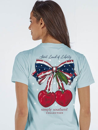 Simply Southern Sweet Short Sleeve Tee Ice