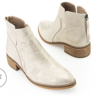 Corkys Curry Slip-on Faux Leather Ankle Boots