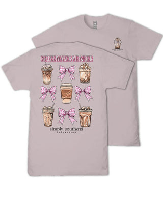 Simply Southern Short Sleeve Tee Coffee Driftwood