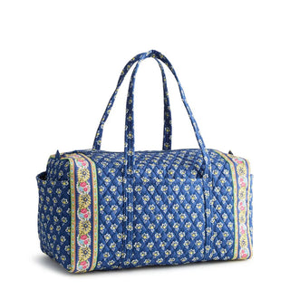 Vera Bradley Large Original Duffle Maison Blue