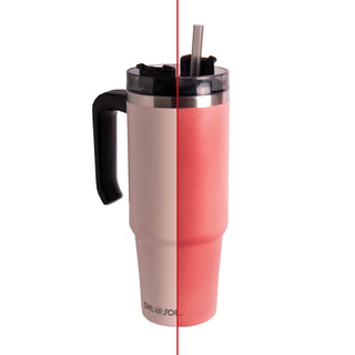 Del Sol Color Changing Tumbler White to Pink