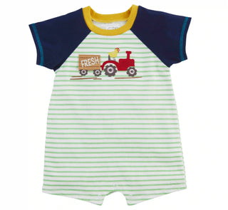 Mudpie Tractor Baby Shortall