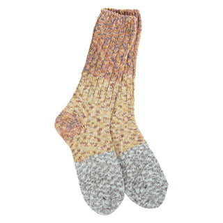 World’s Softest Socks Weekend Crew Felicity Multi