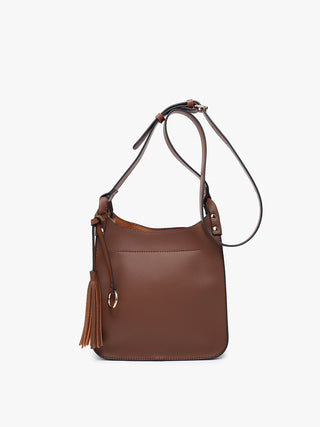 Jen & Co Lucinda Square Crossbody Brown M2469