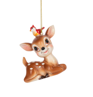 Vintage Deer Ornament Style 1