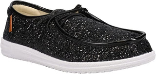 Corkys Kayak Slip On Black Glitter 7