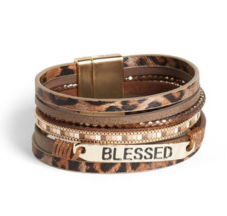 Coco + Carmen Blessed Layered Magnetic Bracelet 2135334