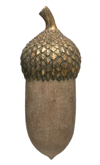 Round Resin Acorn, 7”