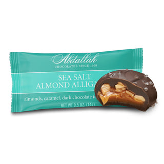 Abdallah Sea Salt Almond Alligator Individual 0.6oz