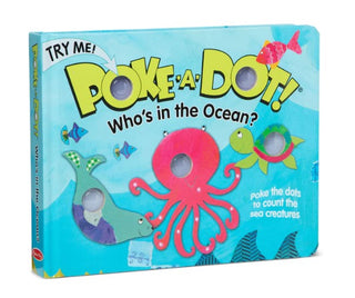 Melissa & Doug Poke-A-Dot Who's in the Ocean Book