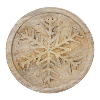 Wood Christmas Trivet