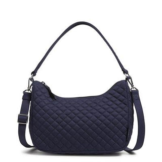 Vera Bradley Frannie Crescent Crossbody Classic Navy