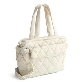 Vera Bradley Welland Diaper Bag Tote Pumice Stone