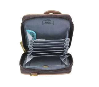 Chala 639 Credit Card Holder/ Wallet Wristlet Cat