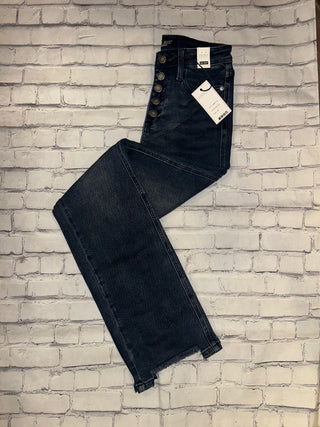 Judy Blue Button Fly Hem Destroy Straight 88912