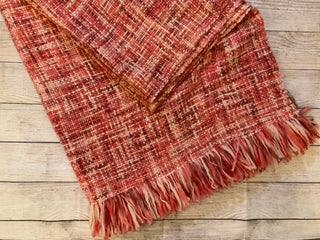 Creative Co-op Woven Throw w/Tassels